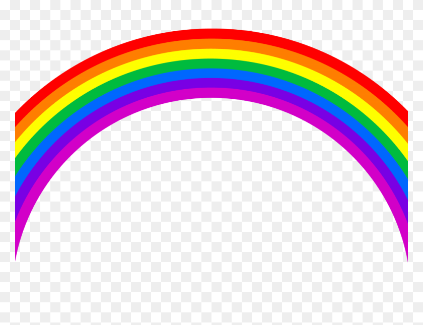 1024x768 Pot Of Gold With Rainbow Clipart Clipart - The End Clipart