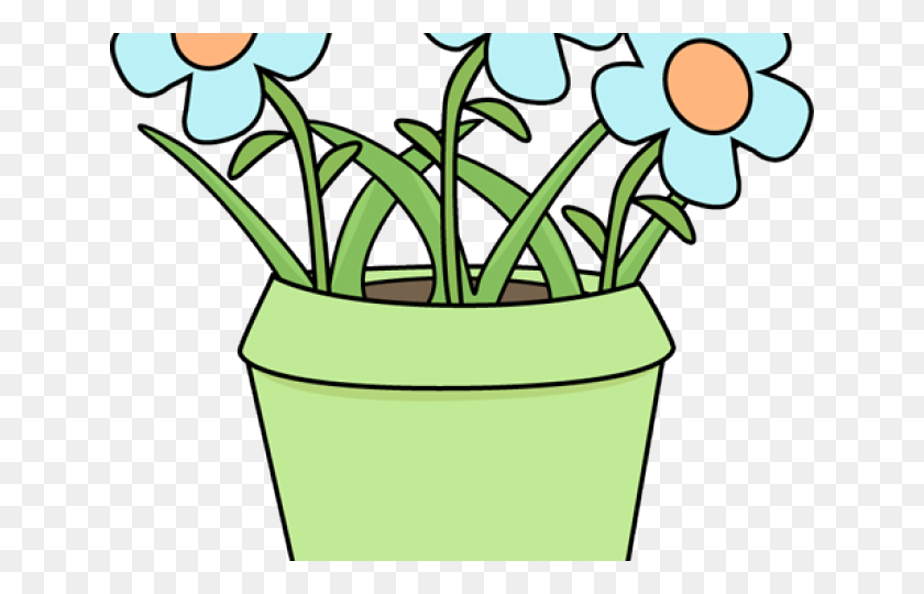 640x480 Pot Plant Clipart Land Clipart - Weed Plant Clipart