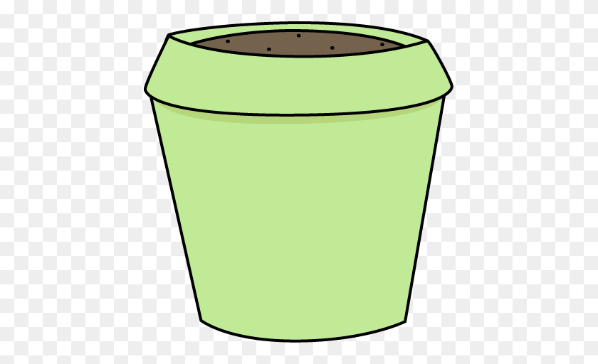 435x452 Pot Plant Clipart Outline - Weed Plant Clipart