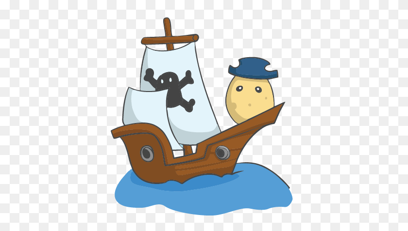 417x417 Potato Pirates On Twitter Set Sail To Find Jack Sparrow! Https - Jack Sparrow Clipart