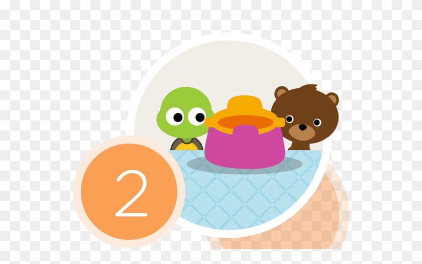 556x466 Potty Training Clipart Group With Items - Potty Time Clipart