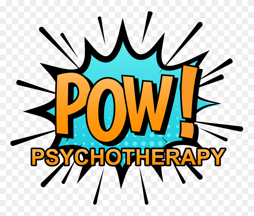 4195x3513 Pow! Psychotherapy - Pow PNG