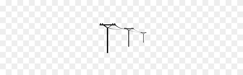 200x200 Power Line Icons Noun Project - Power Lines PNG