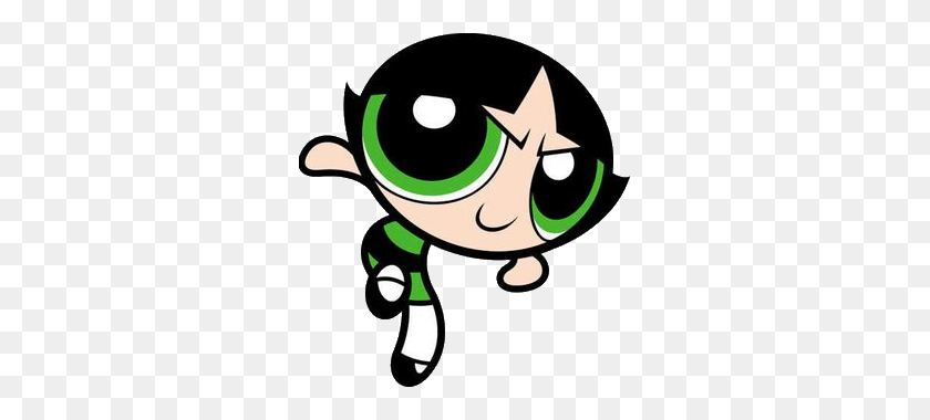 299x320 Power Puff Girl Png Image - Girl Power Png