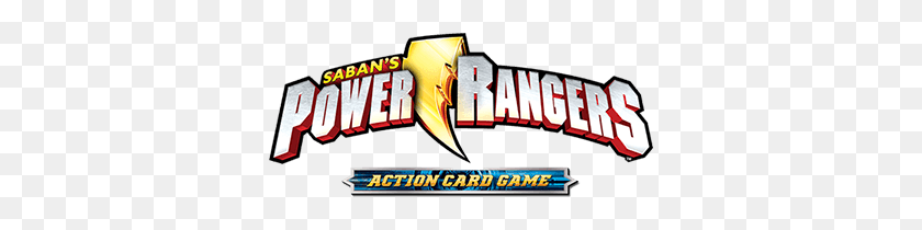 350x150 Power Rangers Action Card Game - Power Rangers Logo PNG