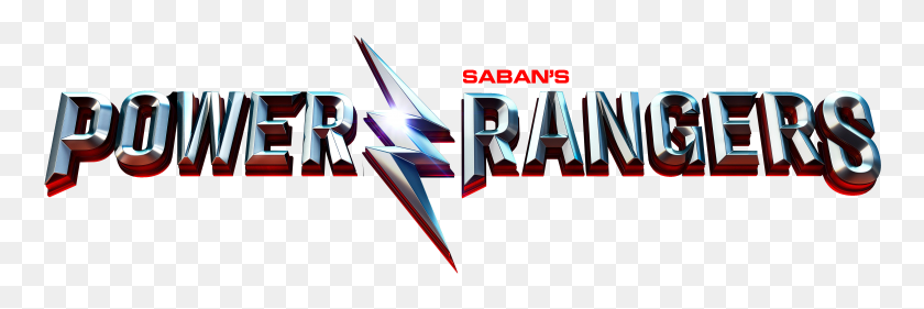 5845x1657 Power Rangers Movie Logos - Power Rangers PNG