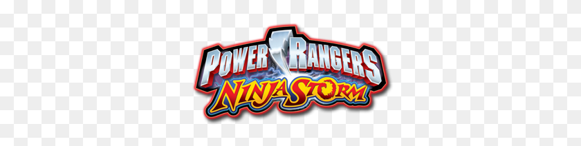 300x152 Power Rangers Ninja Storm - Power Ranger PNG