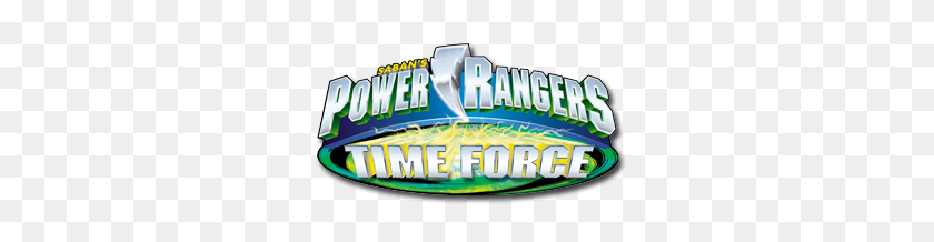 288x158 Power Rangers Time Force - Logotipo De Power Rangers Png