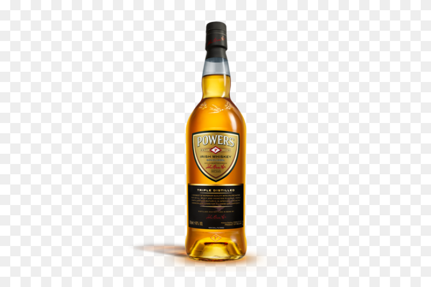 500x500 Пауэрс Виски - Бутылка Виски Png