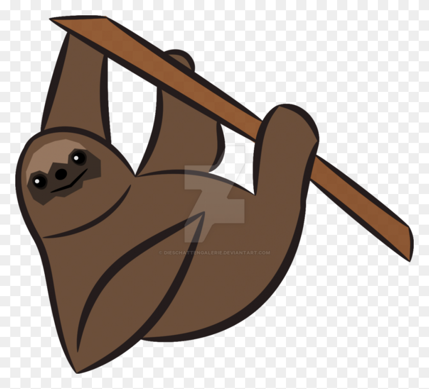 942x849 Practice In Inkscape - Sloth PNG