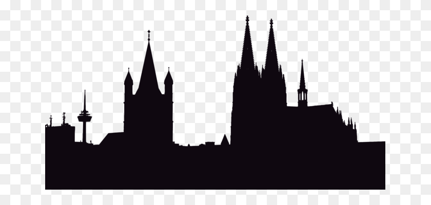 663x340 Prague Silhouette Drawing Skyline Computer Icons - Cologne Clipart