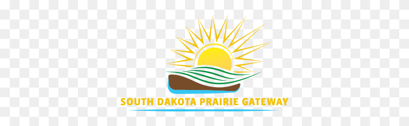 344x199 Prairie Gateway - South Dakota Clip Art