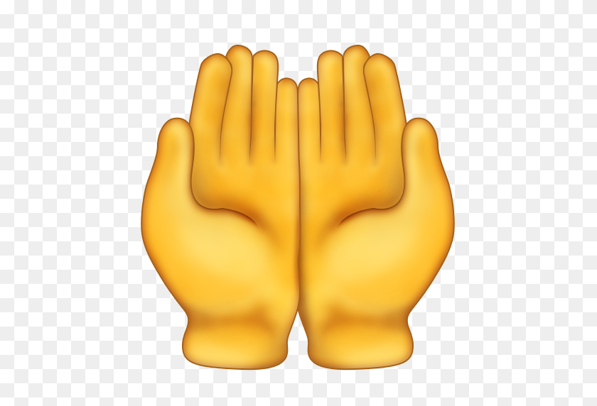 512x512 Молитвенные Руки Emoji - Молящиеся Руки Emoji Png