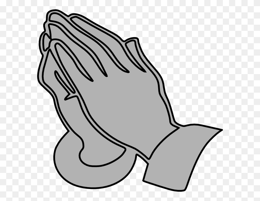 600x591 Praying Hands Clip Art Of A Hand Black And White Sketchic Ezra - Temple Clipart Black And White