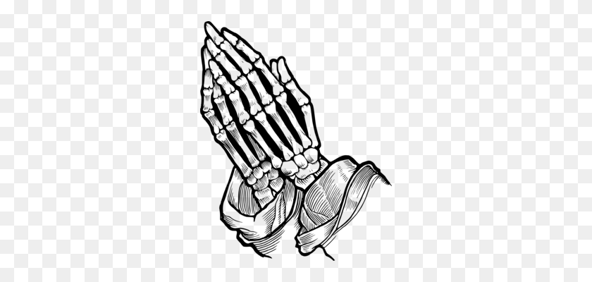 272x340 Молящиеся Руки Силуэт Компьютерные Иконки Рисунок - Ребенок Молится Клипарт