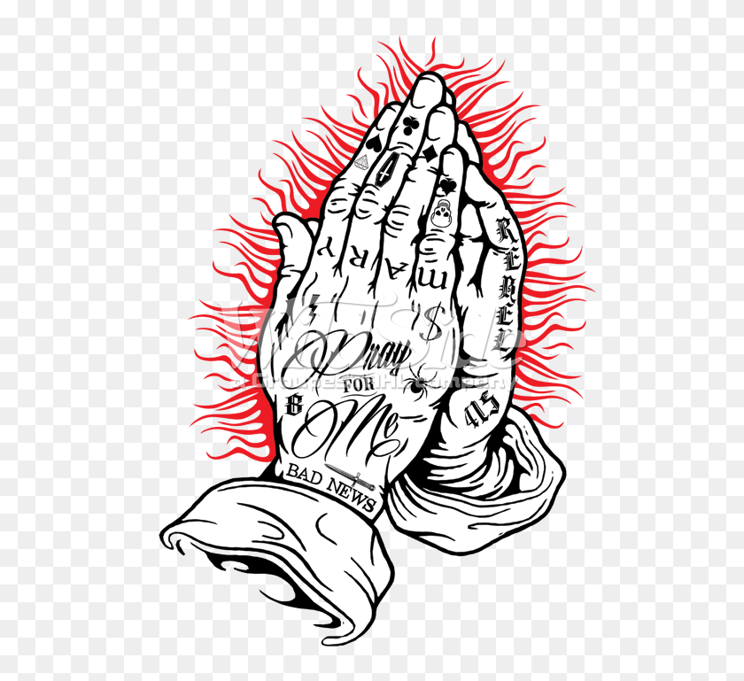 709x709 Praying Hands The Wild Side - Praying Hands PNG