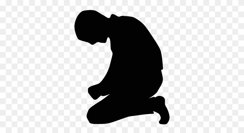 400x400 Praying On Knees Clip Art Image Clip Art - Homeless Man Clipart
