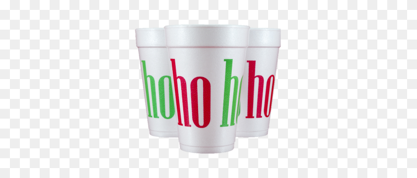 300x300 Pre Printed Seasonal Styrofoam Cups Limelight Paper Partyware - Solo Cup PNG