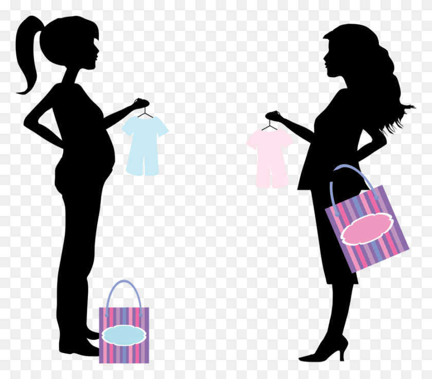 863x750 El Embarazo De La Madre De La Mujer De Compras De Iconos De Equipo - Centro Comercial De Imágenes Prediseñadas