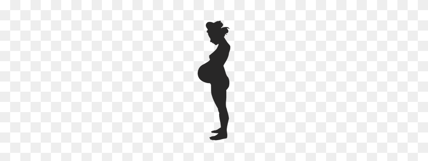 256x256 Pregnant Belly Silhouette Clipart Free Clipart - Pregnant Lady Clipart