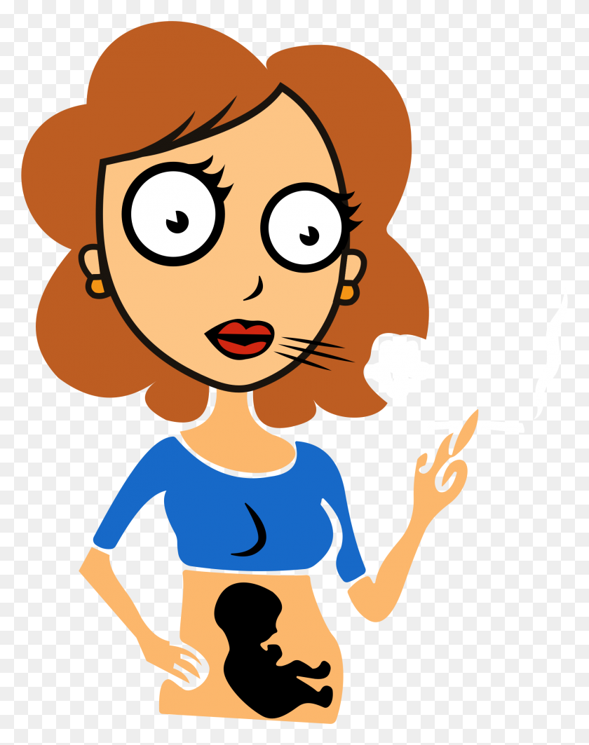 1782x2292 Mujer Embarazada Fumando Redibujado Sin Iconos De Fondo Png - Embarazada Png