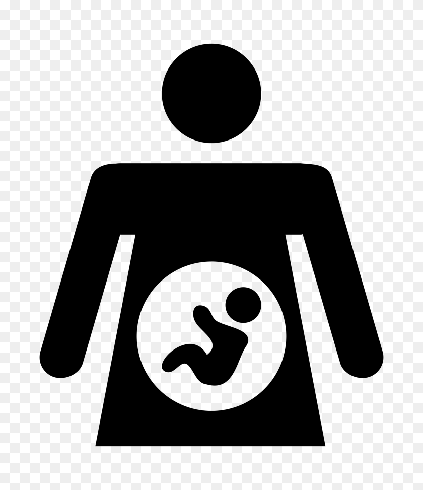 2049x2400 Иконка Беременная Женщина Очищенные Иконки Png - Беременная Png