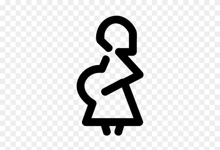 512x512 Pregnant Woman Icon With Png And Vector Format For Free Unlimited - Pregnant Woman PNG