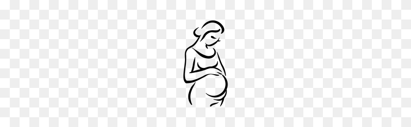 200x200 Pregnant Woman Icons Noun Project - Pregnant Woman PNG
