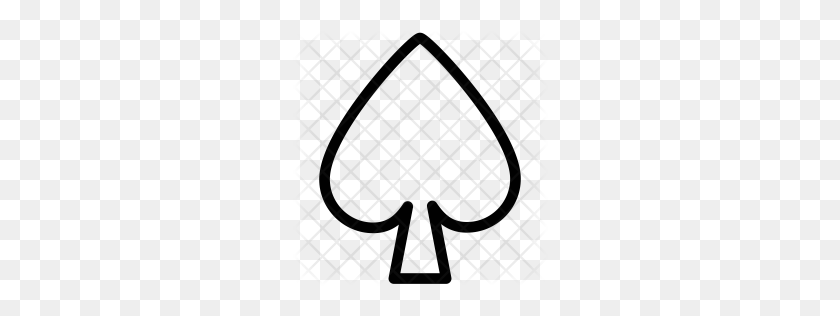 256x256 Premium Ace Of Spade Icon Download Png - Ace Of Spades PNG