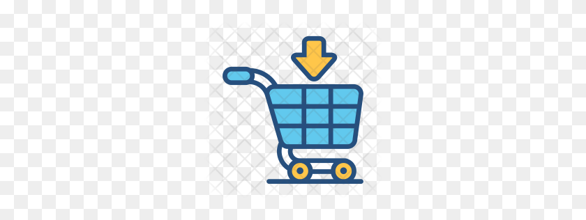 256x256 Premium Add To Cart Icon Download Png - Cart Icon PNG