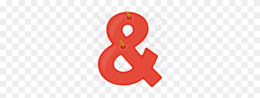 256x256 Premium Ampersand Icon Download Png - Ampersand PNG