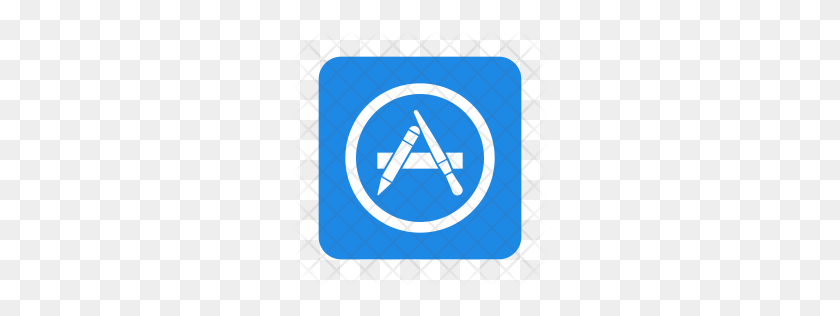 256x256 Premium App Store Icon Download Png - Download On The App Store PNG