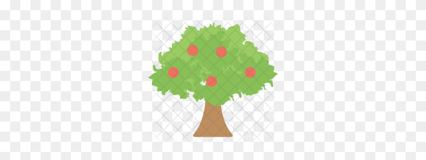 256x256 Premium Apple Tree Icon Download Png - Apple Tree PNG