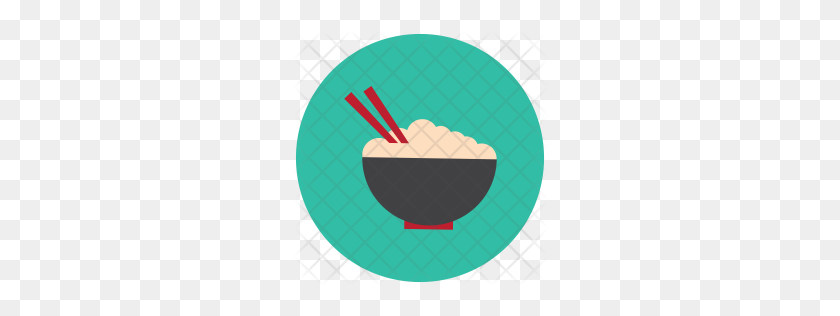 256x256 Premium Asian Bowl Icon Download Png - Asian PNG