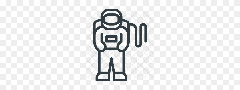 256x256 Premium Astronaut Icon Download Png - Astronaut PNG
