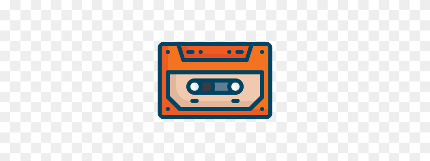 256x256 Premium Audio Cassette Icon Download Png - Cassette PNG