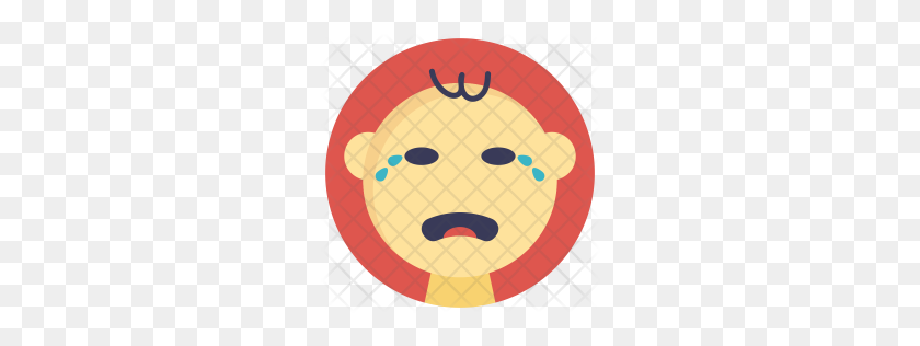 256x256 Premium Baby Crying Icon Download Png - Crying Baby PNG