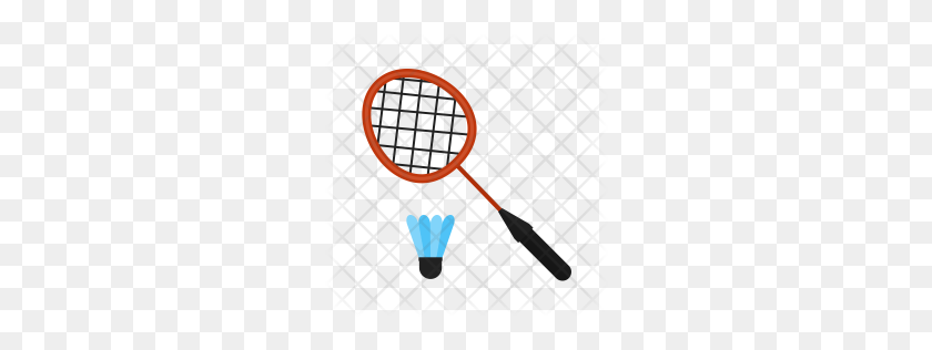 256x256 Premium Badminton Icon Download Png - Badminton Racket PNG