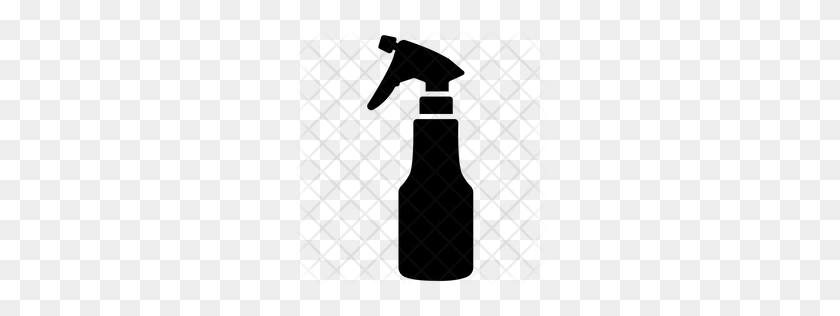 256x256 Premium Barber Spray Bottle Icon Download Png - Spray Bottle PNG