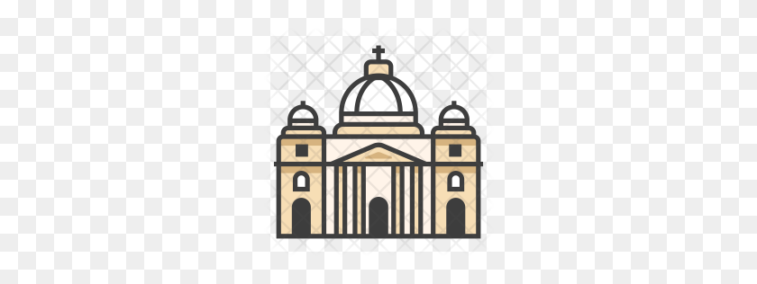 256x256 Icono De Basílica Premium Png - Arc De Triomphe Clipart