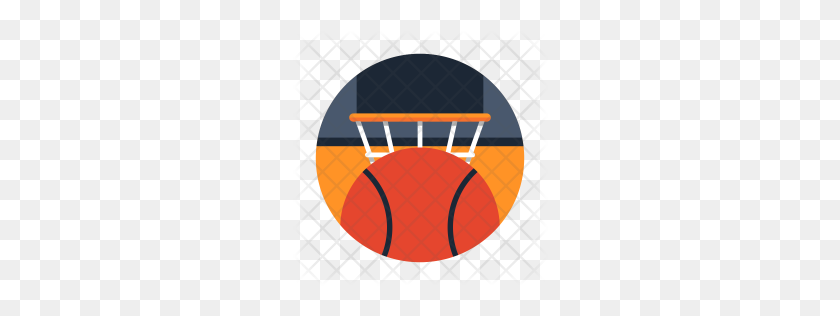 256x256 Premium Basketball Icon Download Png - Basketball Court PNG