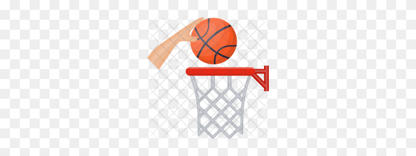 256x256 Premium Basketball Icon Pack Download Png - Basketball Hoop PNG