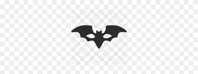 256x256 Máscara De Batman Premium Icono Descargar Png - Máscara De Batman Png