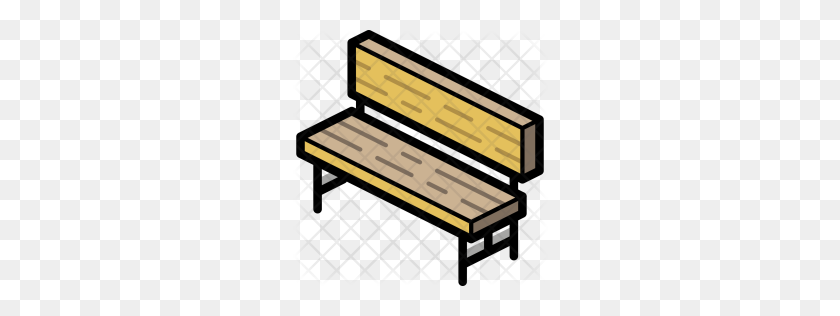 256x256 Premium Bench Icon Download Png - Bench PNG