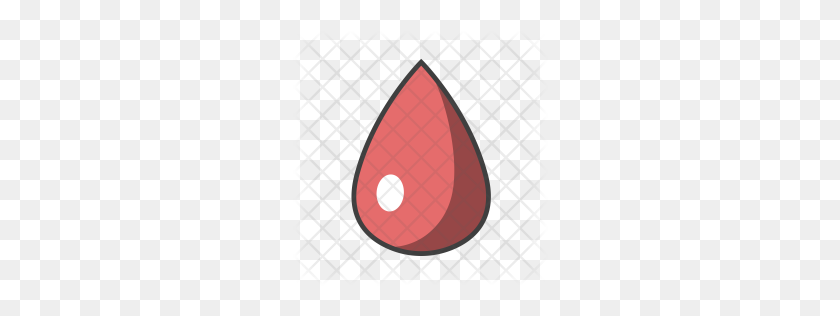 256x256 Premium Blood Drop Icon Download Png - Blood Drop PNG