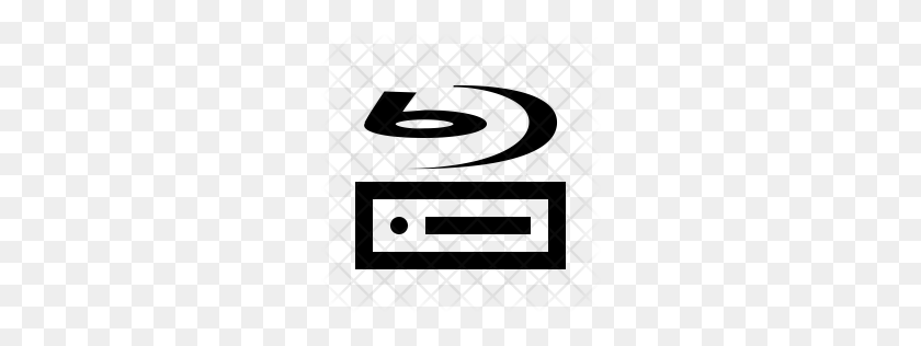 256x256 Значок Премиум Диска Blu-Ray Скачать Png - Логотип Blu Ray Png