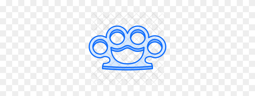 256x256 Premium Brass Knuckles Icon Download Png - Brass Knuckles PNG