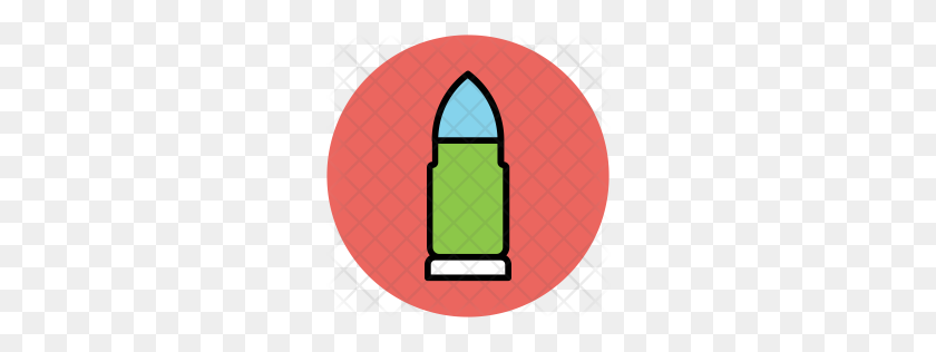 256x256 Premium Bullet Icon Download Png - Bullet Icon PNG
