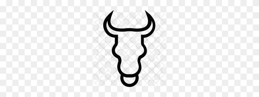256x256 Premium Bull's Head Icon Download Png - Cabeza De Toro Png
