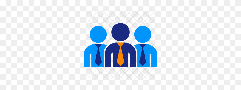 256x256 Premium Business Team Icon Download Png - Team Icon PNG
